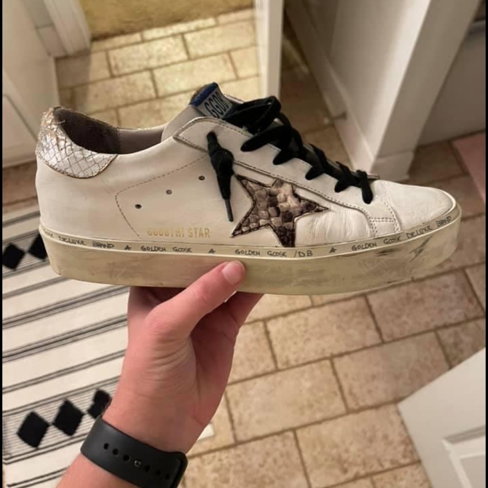 Golden goose high star sneakers